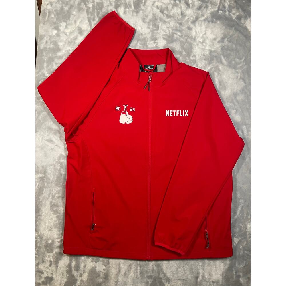 NWOT Collectible Mike Tyson Vs Jake Paul‎ Official Rare Netflix Promo jacket 3X